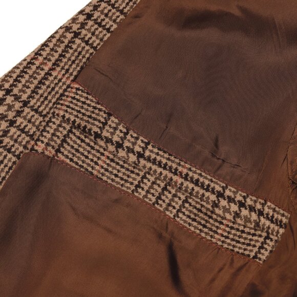 Austin Reed (Sweden) 70s, Glen Check, Brushed Wool Tweed, Swedish Licensing - Picture 3 of 12